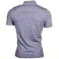 Mens Dark Sapphire Jacquard Front Slim Fit S/s Polo Shirt 61674 by Original Penguin from Hurleys