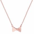 Womens Rose Gold Tengar Tux Bow Pendant Necklace 40597 by Ted Baker from Hurleys