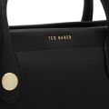 Womens Black Vinniy Zip Top Mini Tote Bag 85493 by Ted Baker from Hurleys