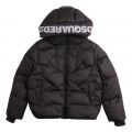 Boys Black Sports Padded Hooded Jacket 76432 by Dsquared2 from Hurleys