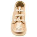 Girls Rose Gold Kick Hi Baby Booties (2-4) 18858 by Kickers from Hurleys