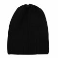 Mens Black Knitted Hat 61835 by Lacoste from Hurleys