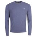 Casual Mens Blue Kalassy Crew Neck Knitted Top 26323 by BOSS from Hurleys