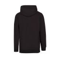 Mens Black Textured Foil Hooded Sweat Top 43156 by Love Moschino from Hurleys