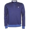 Mens Sea Risby Half Button Sweat Top 16569 by Henri Lloyd from Hurleys