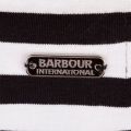 Womens Black Koso Striped S/s Tee Shirt 71764 by Barbour International from Hurleys
