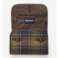 Mens Classic Tartan Hanging Wash Bag 93765 by Barbour from Hurleys