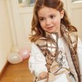 Girls Soft Gold Metallic Reversible Gilet 74852 by Mayoral from Hurleys