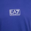 Mens Mazarine Blue Central Logo Pima S/s T Shirt 82080 by EA7 from Hurleys