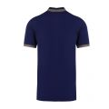 Casual Mens Navy Ptrans Tipped S/s Polo Shirt 73677 by BOSS from Hurleys