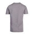 Mens Medium Grey Melange Sogy Logo S/s T Shirt 55259 by Napapijri from Hurleys