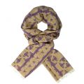 Womens Pink Solid Orb Stripe Scarf 93001 by Vivienne Westwood from Hurleys