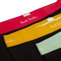 Mens Black Assorted Multi Band 3 Pack Trunks 80969 by PS Paul Smith from Hurleys