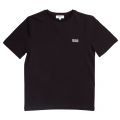 Boys Black Small Logo S/s T Shirt 7486 by BOSS from Hurleys