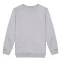 Boys Grey Marl Fantastic Tiger Sweat Top 30829 by Kenzo from Hurleys