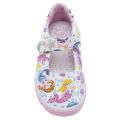 Girls White Mermaid Dolly Shoes (25-33EUR) 25560 by Lelli Kelly from Hurleys