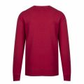 Mens Earth Red Colourblock Logo Crew Sweat Top 57796 by Levi's from Hurleys