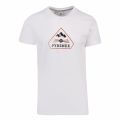 Mens White Karel Logo S/s T Shirt 59400 by Pyrenex from Hurleys