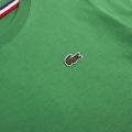 Boys Green Branded S/s T Shirt 85289 by Lacoste from Hurleys