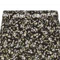 Womens Black Floral Tiered Floral Midi Skirt 87710 by Tommy Jeans from Hurleys