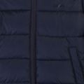 Boys Navy Branded Hooded Padded Coat 45571 by BOSS from Hurleys