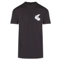 Anglomania Mens Black Small Logo Boxy S/s T Shirt 37812 by Vivienne Westwood from Hurleys