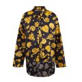 Womens Black Jewel Print Oversized Blouse 55194 by Versace Jeans Couture from Hurleys