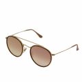 Gold/Pink Mirror RB3647N Sunglasses 76191 by Ray-Ban from Hurleys