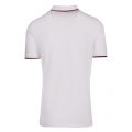 Mens White Leyre Contrast Trim S/s Polo Shirt 59411 by Pyrenex from Hurleys