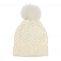 Girls Milk Tricot Hat 90959 by Parajumpers from Hurleys