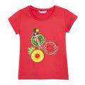Girls Watermelon Fruity Holiday S/s T Shirt 58342 by Mayoral from Hurleys