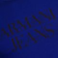 Mens Blue Logo Italy S/s Tee Shirt 11036 by Armani Jeans from Hurleys