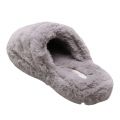 Womens Light Grey Lopsey Faux Fur Slippers 96948 by Ted Baker from Hurleys