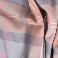 Womens Taupe/Pink Hailes Tartan Wrap Scarf 47534 by Barbour from Hurleys