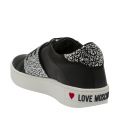 Womens Black Jewel Strap Trainers 43064 by Love Moschino from Hurleys
