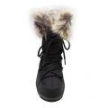 Womens Black Monaco Low WP 2 Boots 52609 by Moon Boot from Hurleys