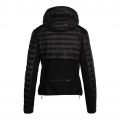Womens Black Kym Hybrid Hooded Jacket