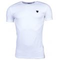 Mens White Silver Label Shield S/s Tee Shirt 65184 by Antony Morato from Hurleys
