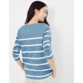 Womens Engineered Stripe Harbour Saltwash L/s T Shirt 105389 by Joules from Hurleys