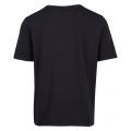 Mens Dark Blue Identity Logo S/s T Shirt 57146 by BOSS from Hurleys