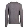 Athleisure Mens Light Grey Riston Crew Neck Knitted Jumper 76464 by BOSS from Hurleys