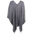 Womens Black & White Two Tone Poncho 16997 by French Connection from Hurleys