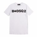 Boys White I Heart DSQ2 S/s T Shirt 75371 by Dsquared2 from Hurleys