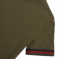 Mens Military Green Taped Arm S/s T Shirt 80056 by Dsquared2 from Hurleys