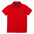 Red Logo Sleeve S/s Polo Shirt 24607 by Paul & Shark Cadets from Hurleys