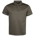 Mens Khaki Flat Knitted Collar S/s Polo Shirt 22424 by Emporio Armani from Hurleys