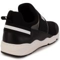 Kids Black Mesh Panel Front Trainers 111349 by BOSS from Hurleys