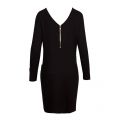 Womens Black Shuttle Midi Dress 81514 by Barbour International from Hurleys
