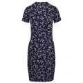 Womens True Navy Meadow Tie Waist Dress 35635 by Michael Kors from Hurleys