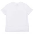 Girls White/Pink Core Tiger S/s T Shirt 91743 by Kenzo from Hurleys